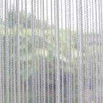 Fadenvorhang weiss Detail