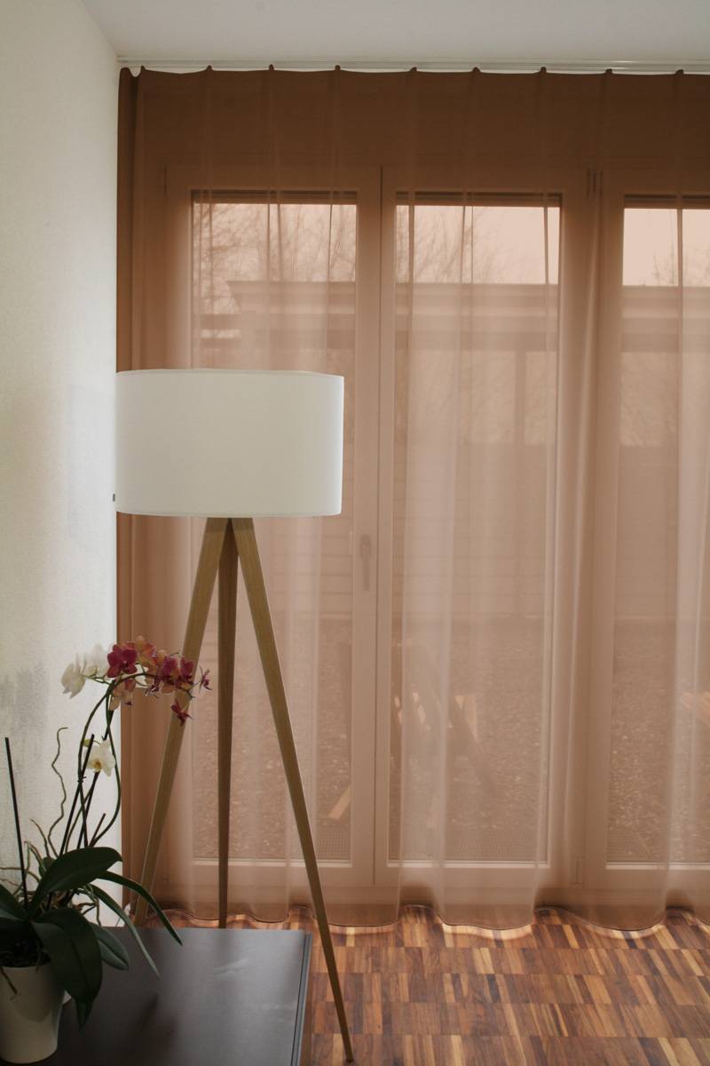 Gardine Store GENEVA [beige Orange Violett
