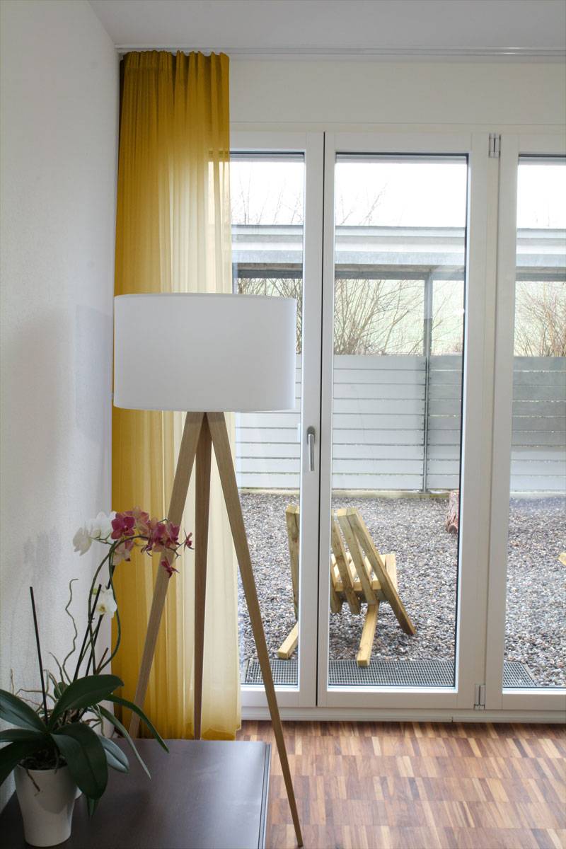 Gardine Store GENEVA [beige Orange Violett