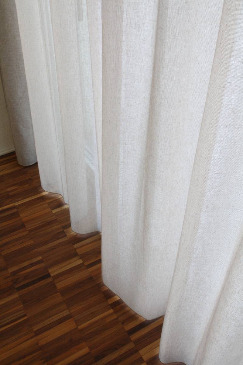 Dekovorhang NEW YORK Modern [beige Hellbeige Grau