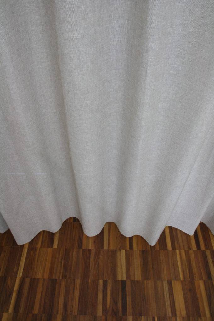 Dekovorhang NEW YORK Modern [beige Hellbeige Grau