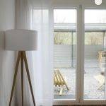 Gardine (Store) VALENCIA leinenoptik ecru weiss