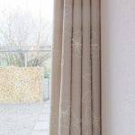 Ziervorhang PIACENZA beige mit Blumenmuster