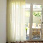 Sichtschutz: Leinenvorhang PALERMO gelb-beige