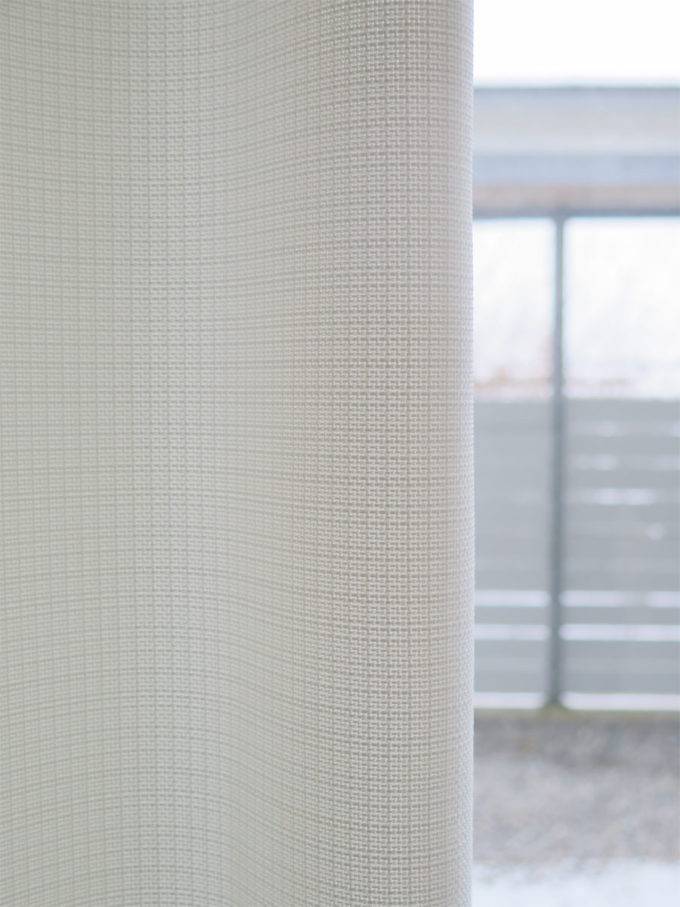 Blickdichter Vorhang ZERMATT [Alpine Chic In Weiß Beige