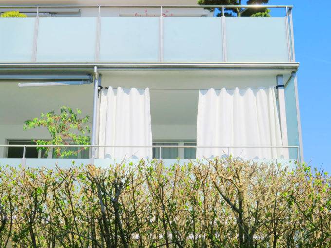 Outdoor Vorhang Santorini Nach Mass Weiss Vorhang123 At