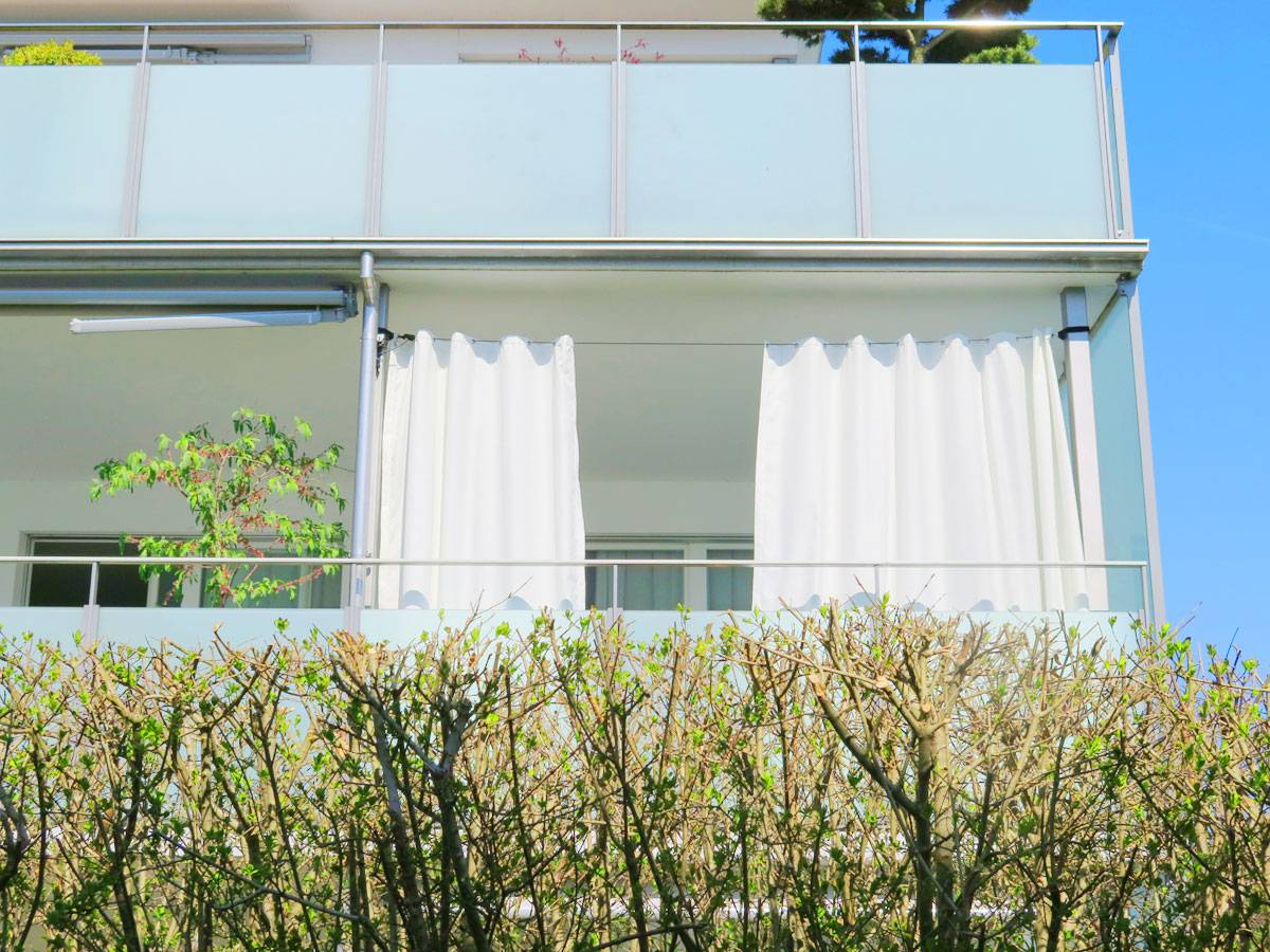 Outdoor Vorhang SANTORINI Nach Mass [weiss]