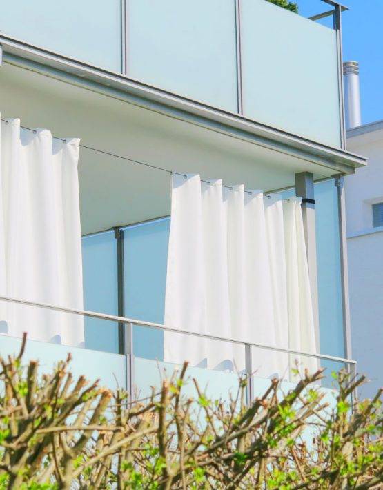 Outdoor Vorhang SANTORINI Nach Mass [weiss]