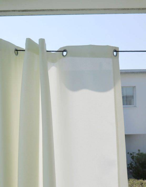 Outdoor Vorhang SANTORINI Nach Mass [weiss]