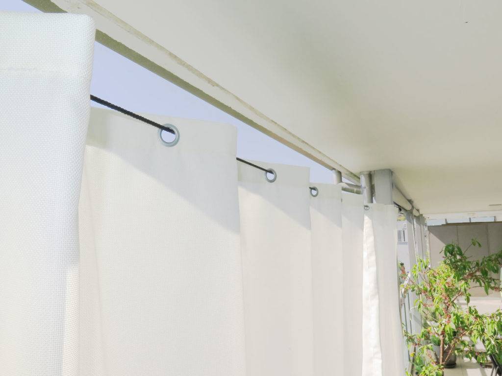 Aufhänge-System für Outdoor | Jetzt auf vorhang123.at kaufen!