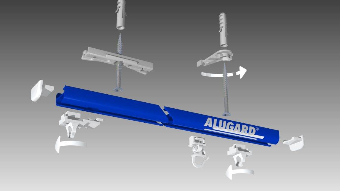 Alu Vorhang Schiene Auf Vorhang123 Für X Gleiter