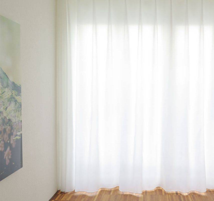 Vorhänge weiß Schlafzimer
