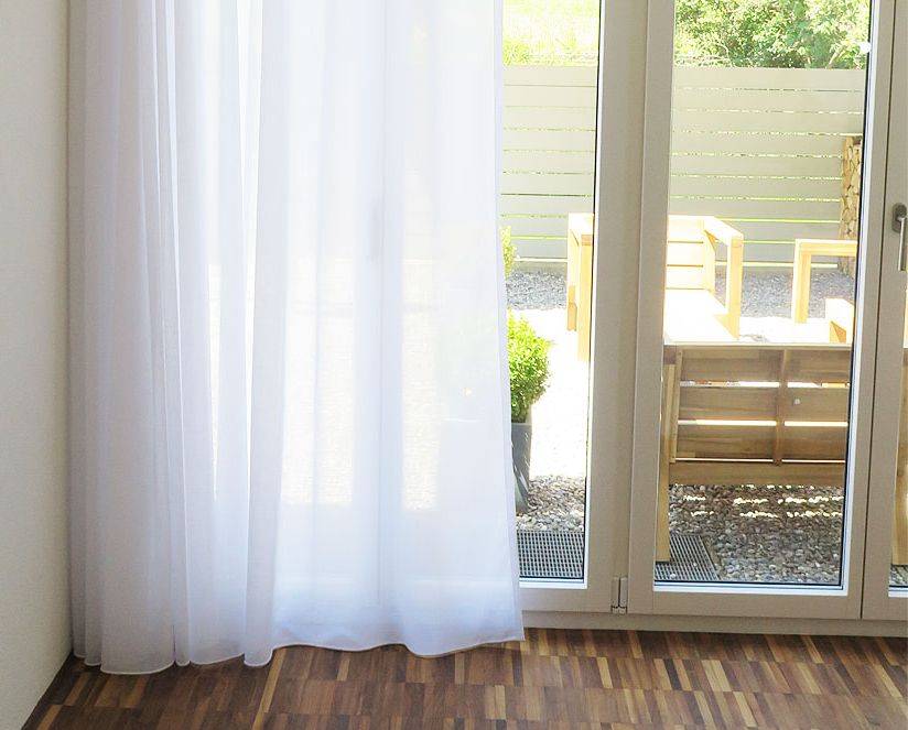 Vorhang fensterfertig perfekte Länge