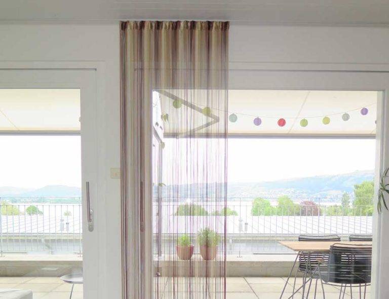 Magnet Fliegengitter Tür – Insektenschutz Für Balkon- & Terrassentüren, Selbstschließend, Grau, Bis 260 Cm Höhe