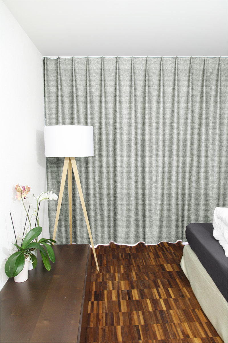 Verdunkelungs-Vorhang KITZBÜHEL [Leinen-Optik, hellgrau, beige Verdunkelungs-Vorhang KITZBÜHEL [Leinen-Optik, hellgrau, beige
