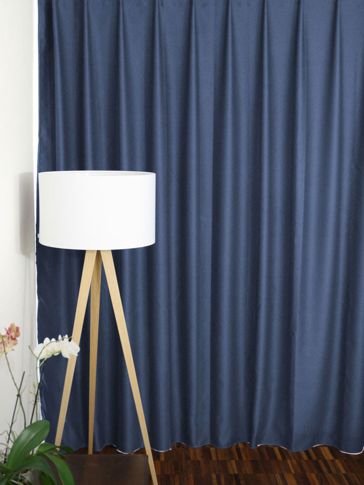 Vorhang fürs Kinderzimmer blau