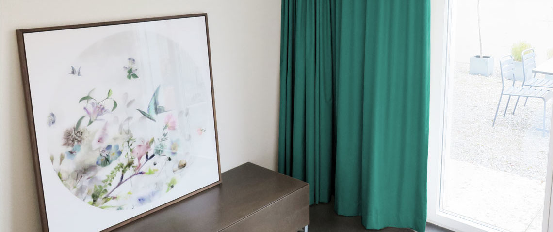 Wohnideen Vorhänge Zimmer